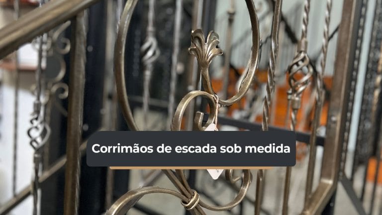 Corrimãos sob medida da Fundarte unem segurança e design com materiais como ferro forjado, ferro fundido e aço galvanizado. Personalização com excelência.