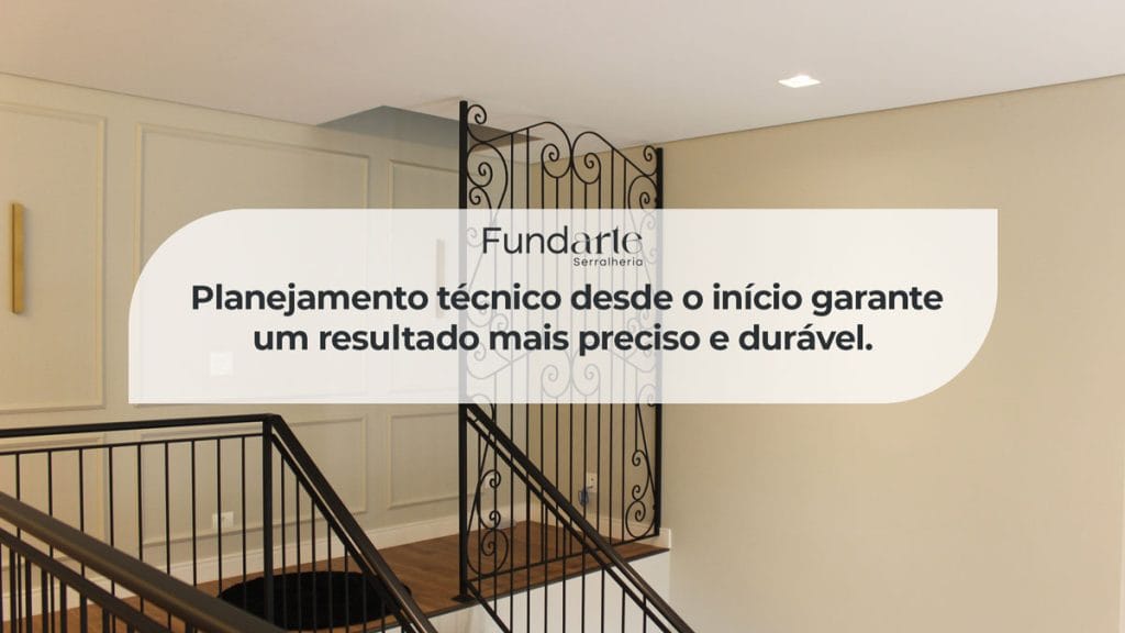 Evite erros em projetos de serralheria com planejamento eficiente. Veja como garantir durabilidade, segurança e acabamento de alto padrão em Curitiba e região.